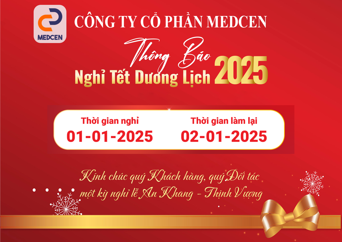 Thông báo nghỉ Tết Dương lịch 2025